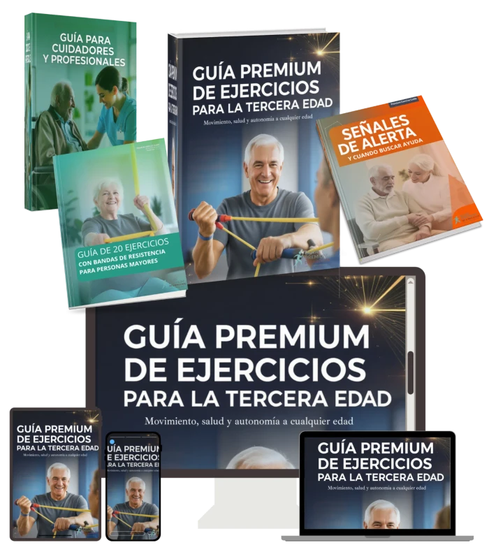 Mockup de la Oferta Completa con Guía y Bonos